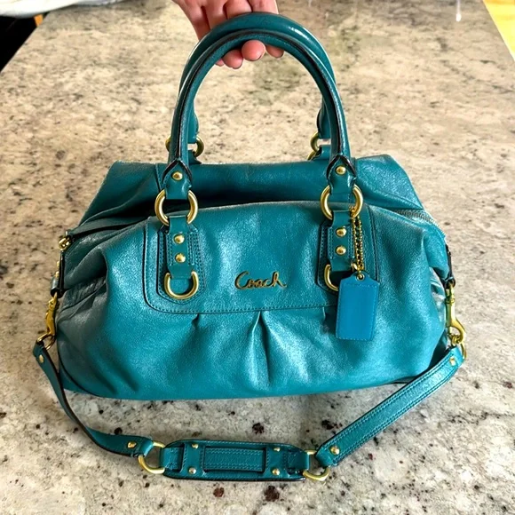 Coach Bag Turquoise Color Blue Size Os Isastar23 s Closet